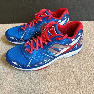 Newton Taps USA July 4th Gatlin Brothers Shoes Unisex M9 W10.5 Multicolor